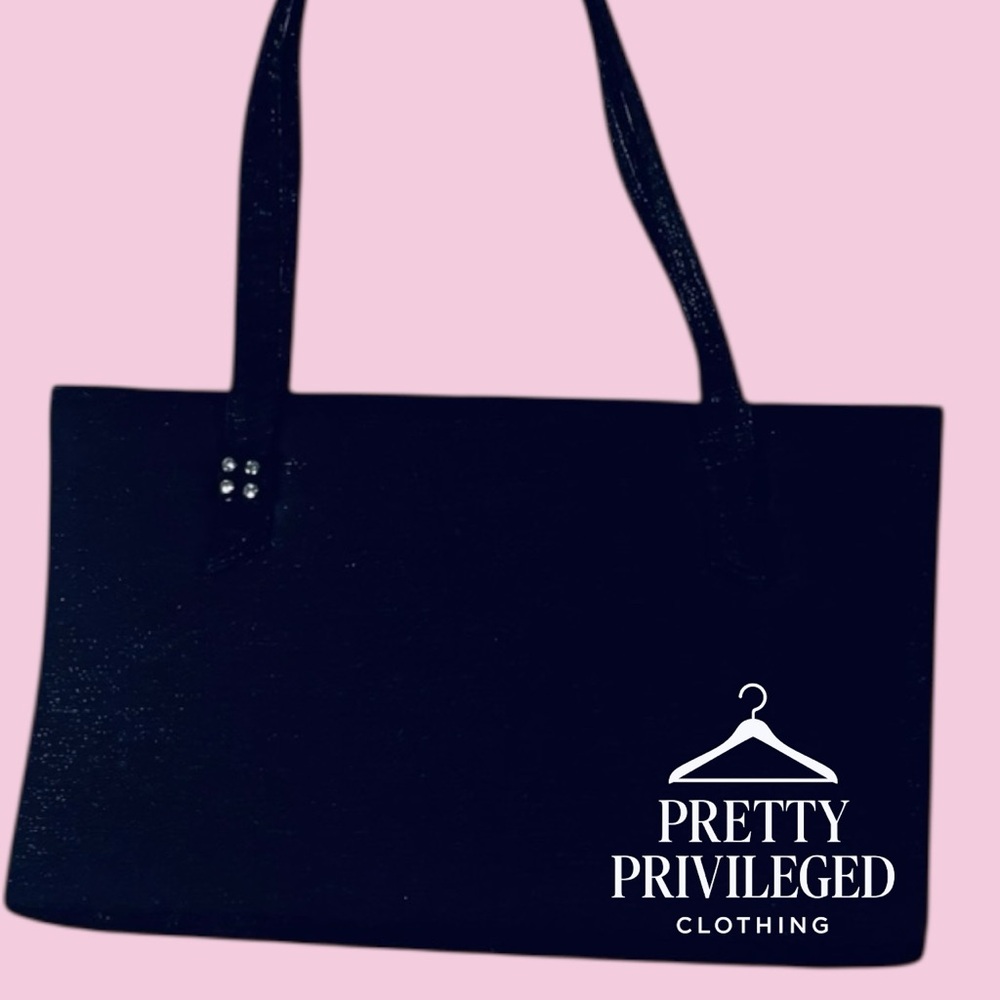 Navy Formal Mini Bag